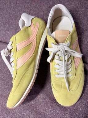 Vince Oasis suede & leather runner RARE color size41 us 10